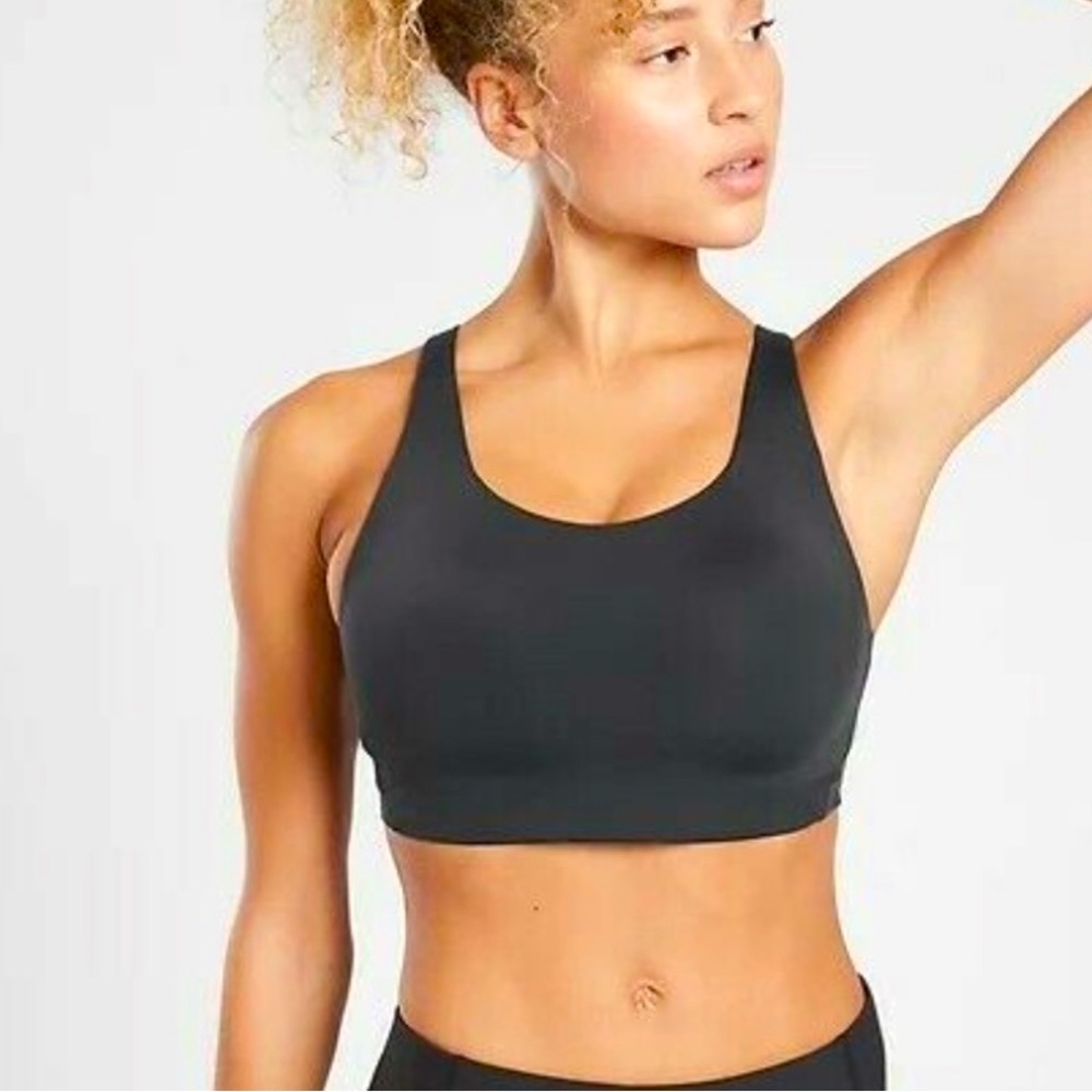 Athleta Advance Bra Workout Black Size 40D